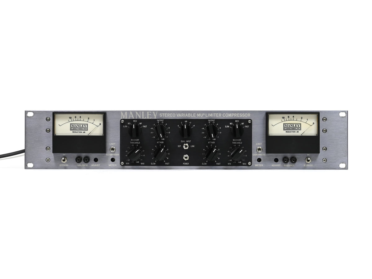 マンレイStereo Variable MU Mastering MS op MANLEY Stereo Variable MU Mastering Version (USED) – BAKU Pro Audio