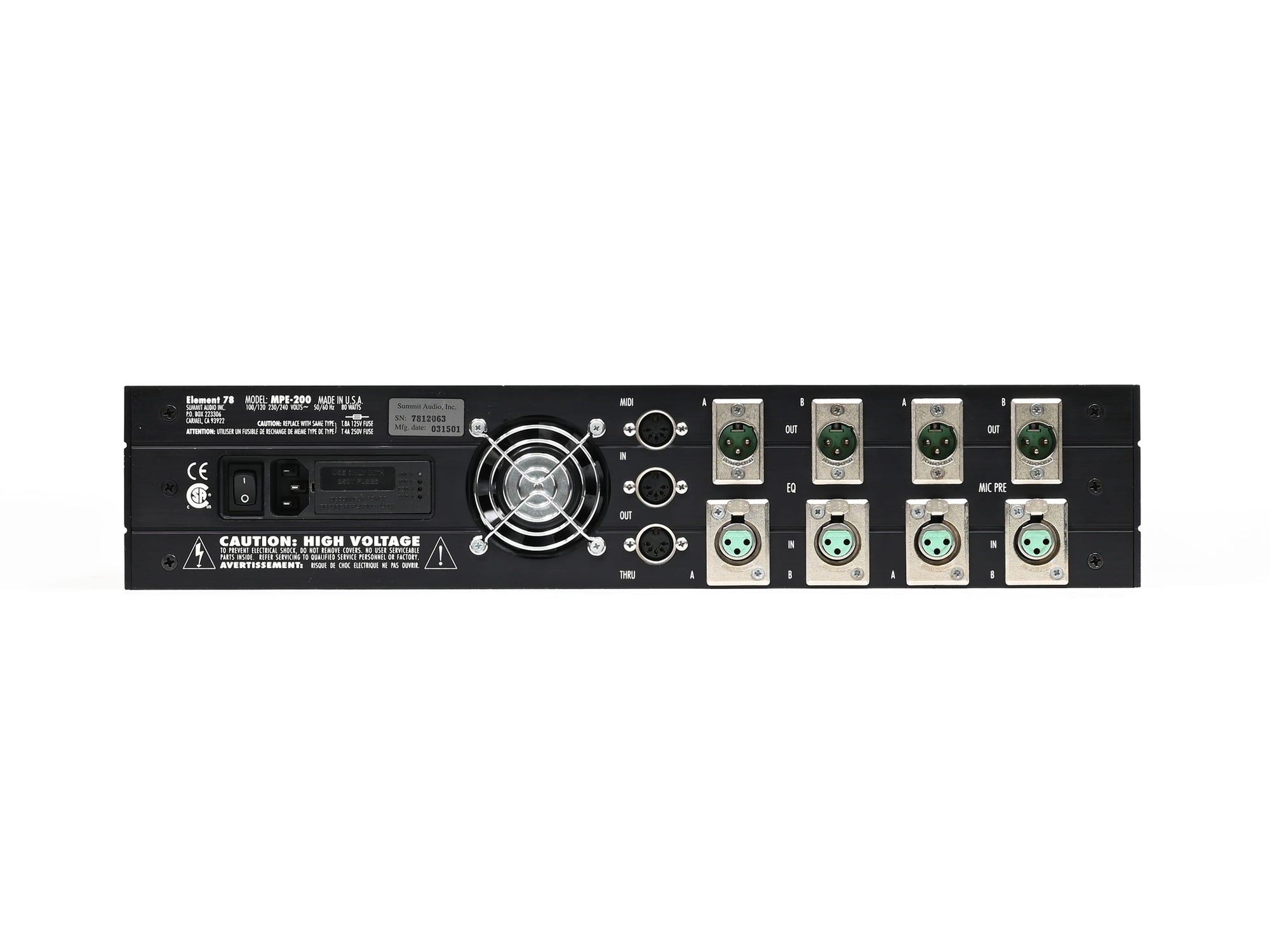 Summit Audio MPE-200 (USED)