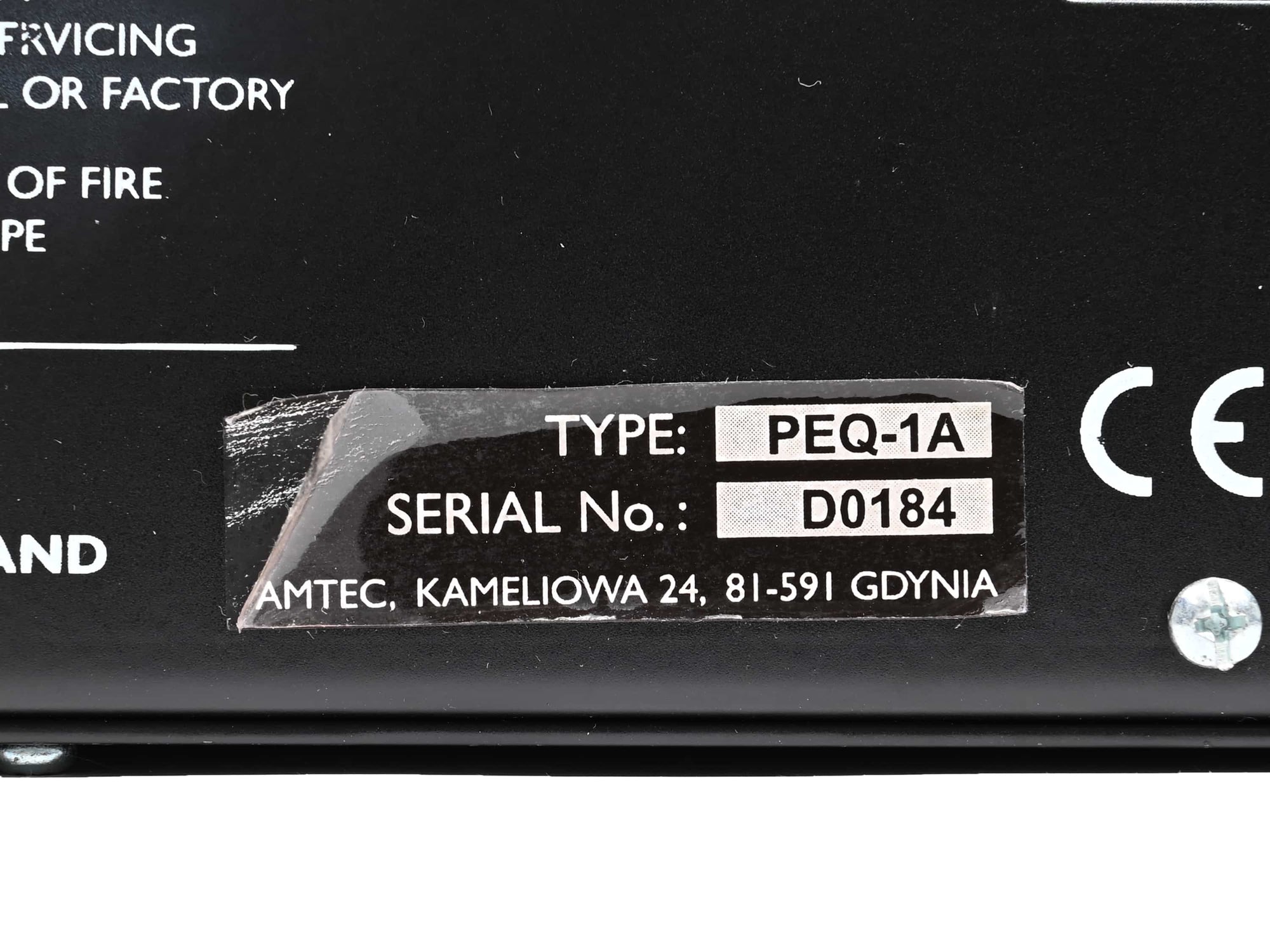 Amtec PEQ-1A (USED)