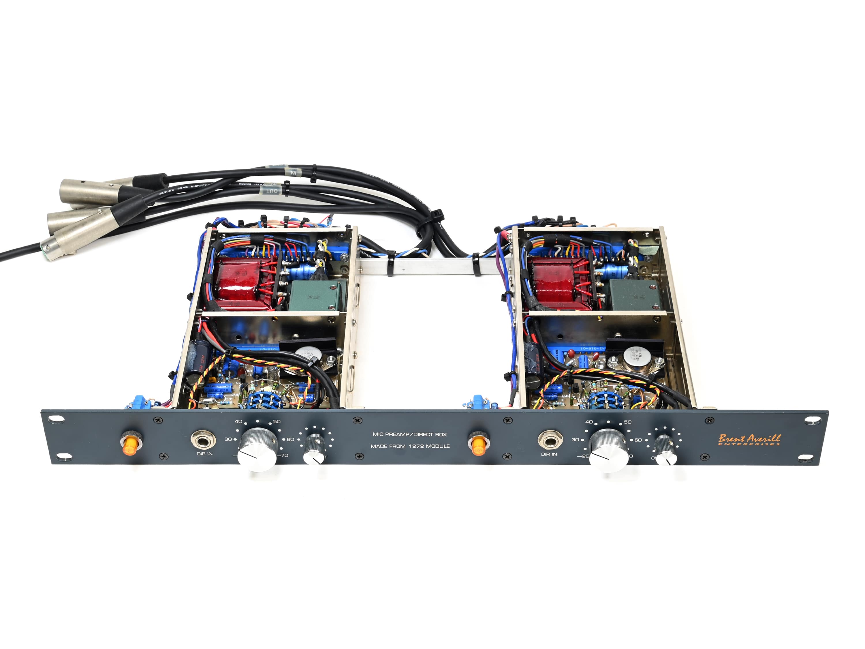 Brent Averill 1272 + UPS 【マイクプリアンプ】 BAE（Brent Averill）からClassic 1272の1chマイクプリ＆DI『DMP』登場