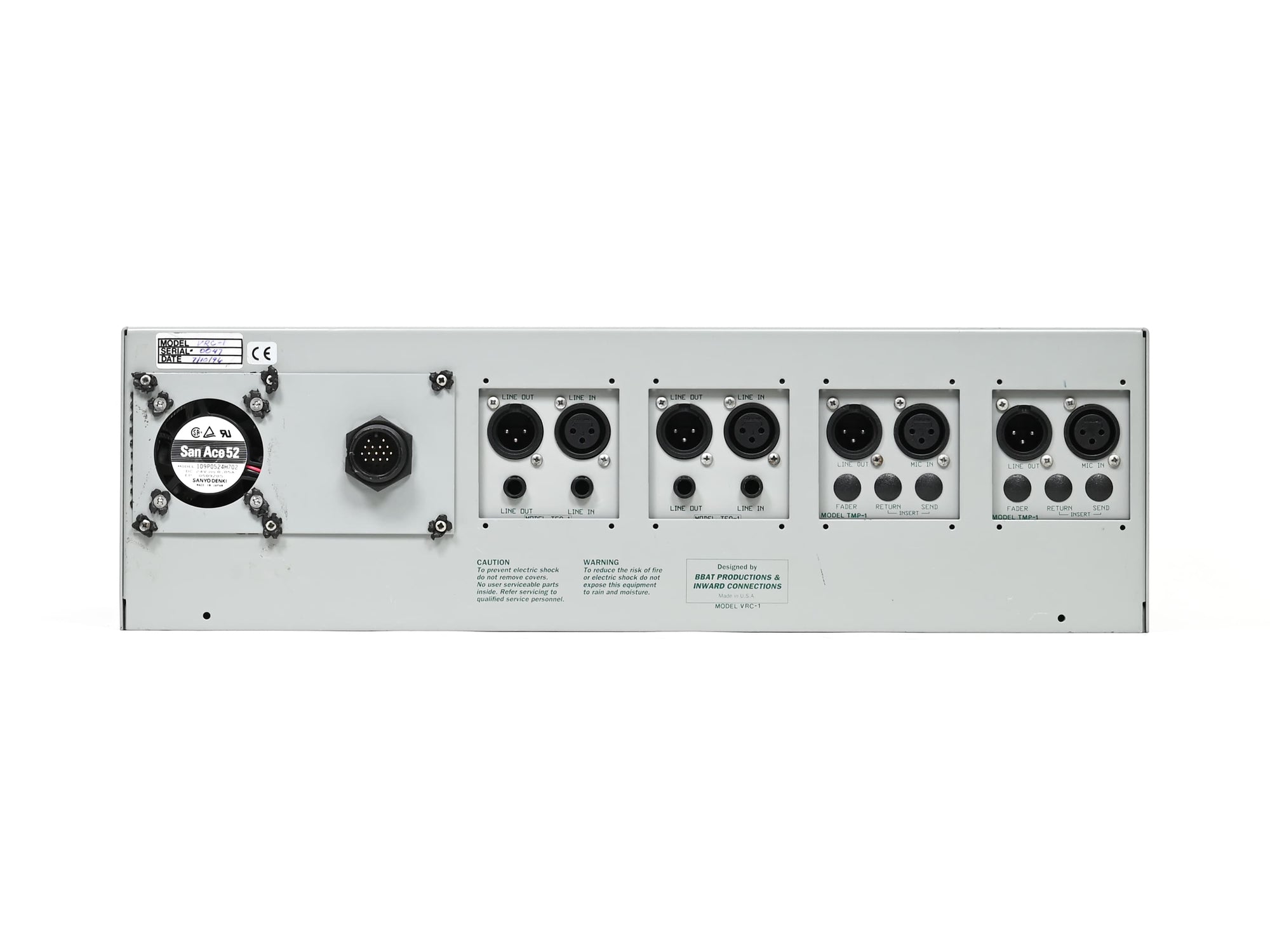 Inward Connections Vac Rac 4000 TMP-1 + TEQ-1 (USED)