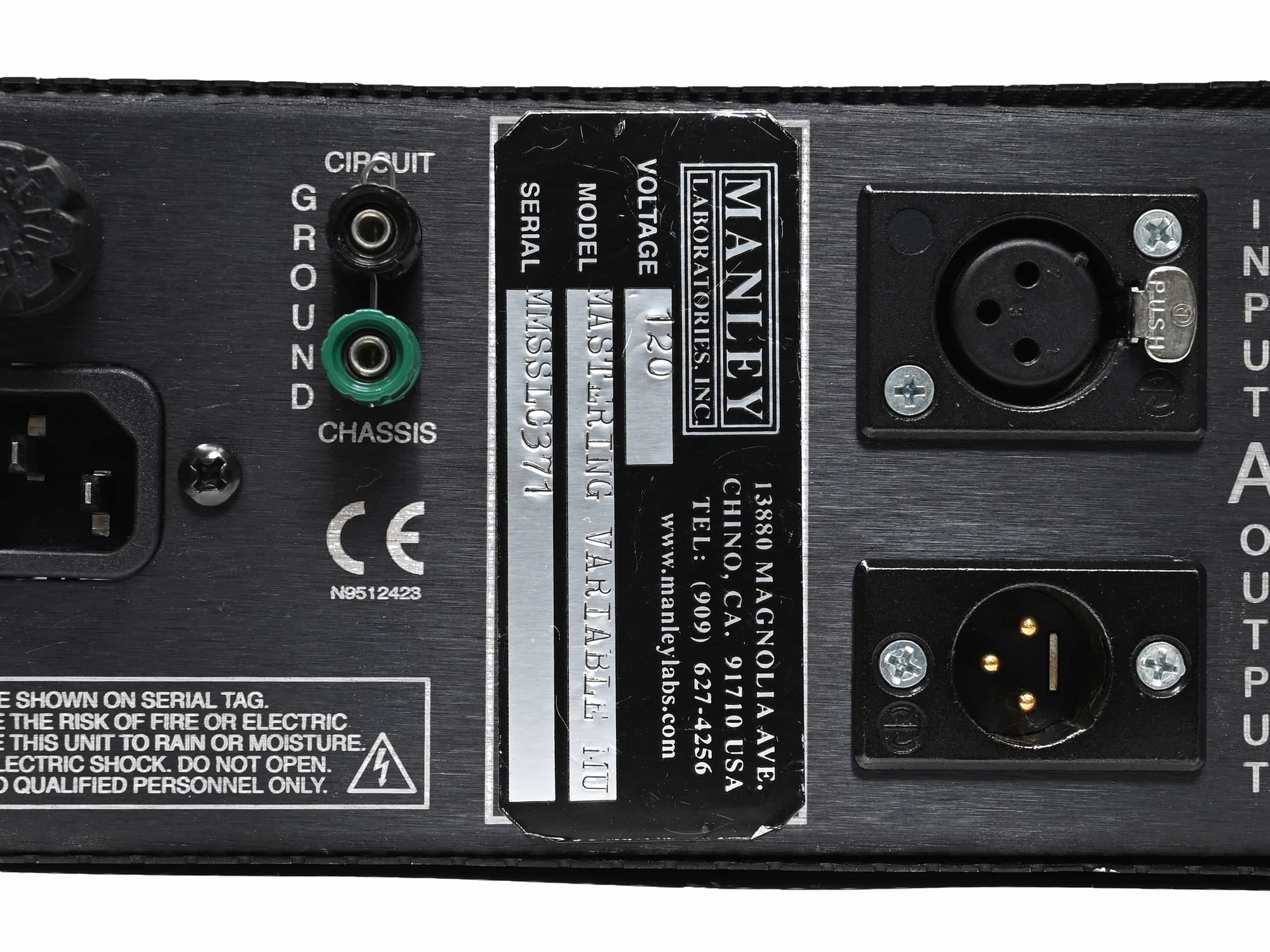 MANLEY Stereo Variable MU Mastering Version (USED)