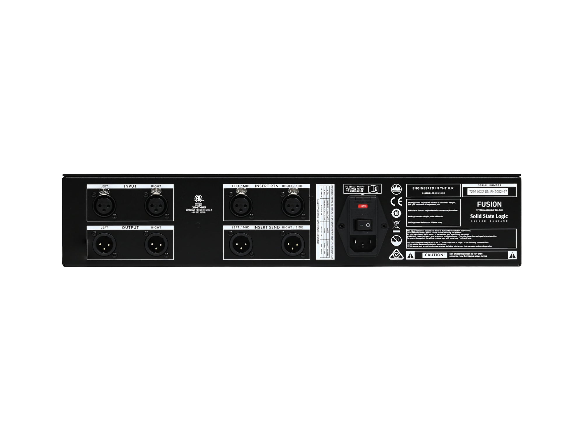 Solid State Logic Fusion (USED)