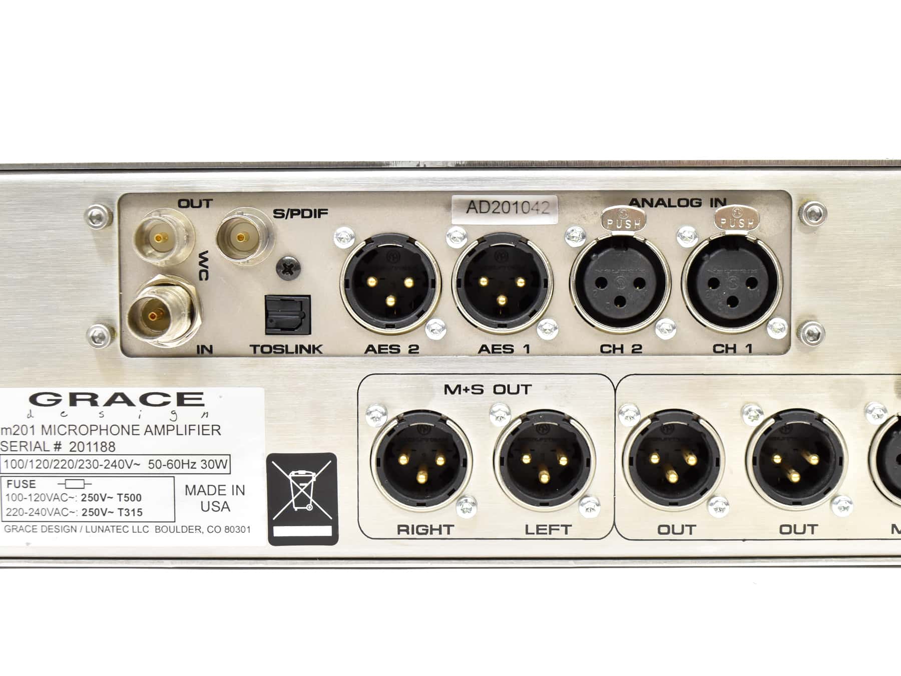 GRACE design m201 ADC Factory (USED) – BAKU Pro Audio