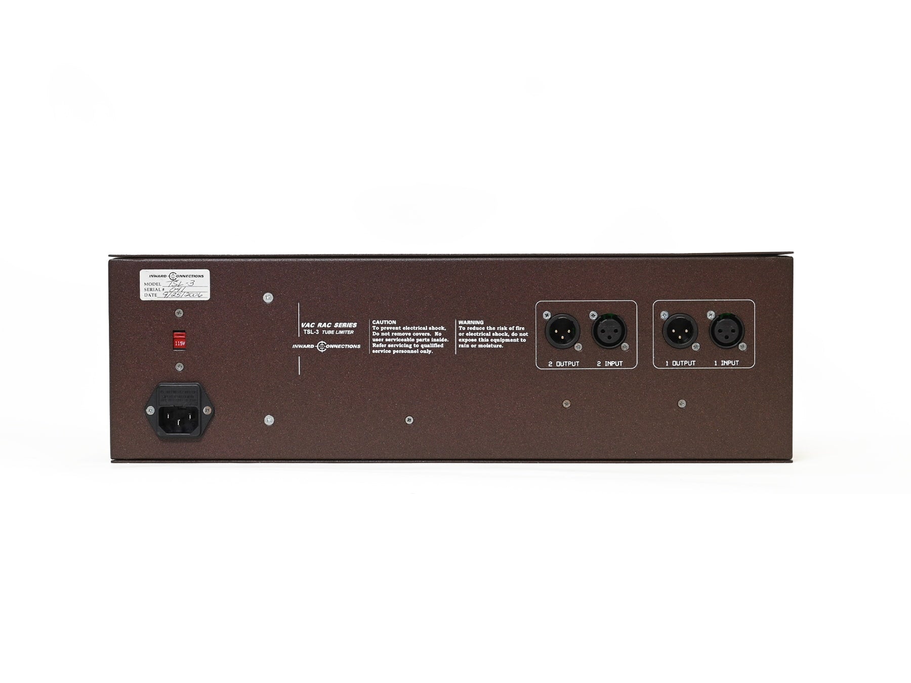 Inward Connections Vac Rac TSL-3 (USED)