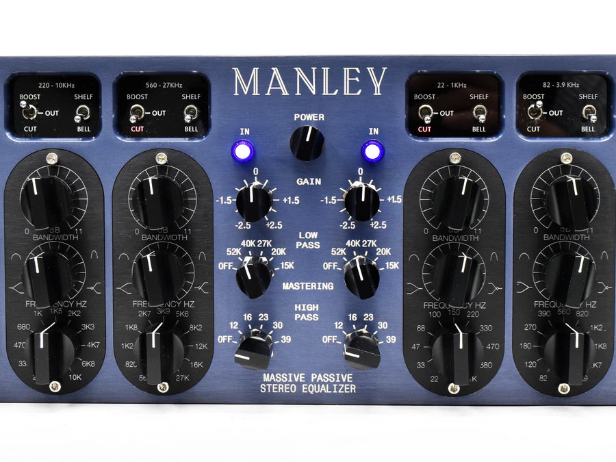Manley Massive Passive Stereo Tube Mastering EQ (USED)