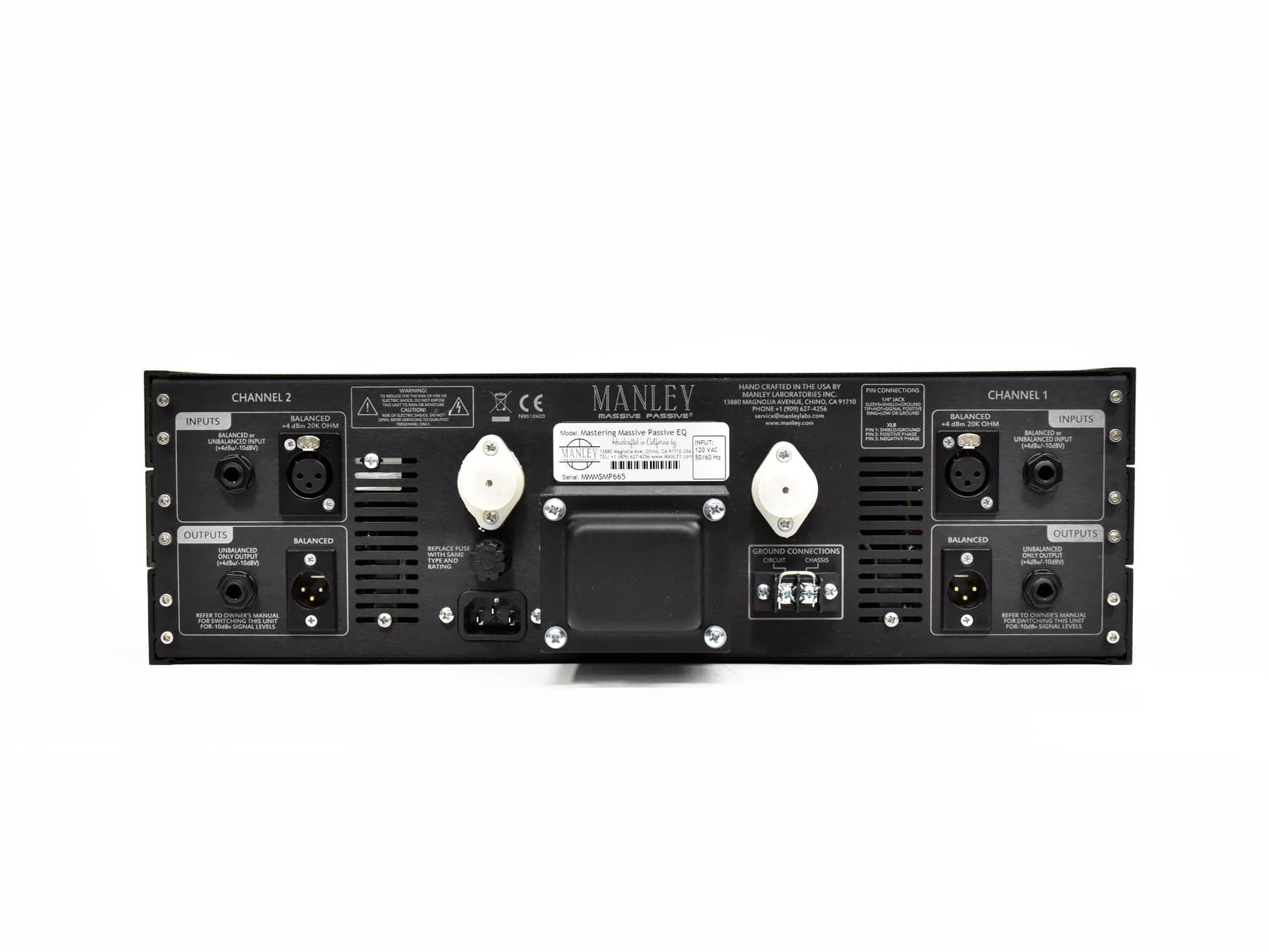 Manley Massive Passive Stereo Tube Mastering EQ (USED) – BAKU Pro