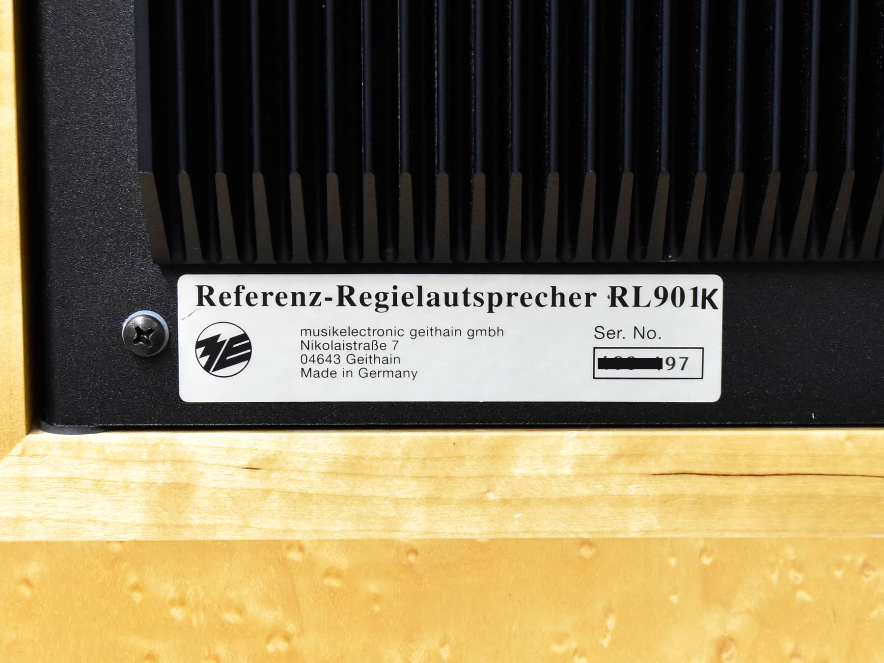 musikelectronic geithain RL901K (USED)